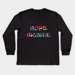 BTS J-hope HOPE WORLD Kids Long Sleeve T-Shirt